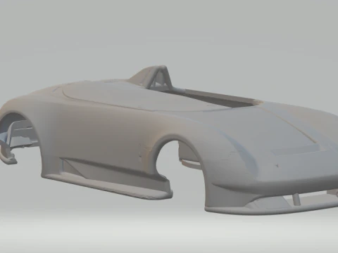 Porsche speedster 3D Print Model