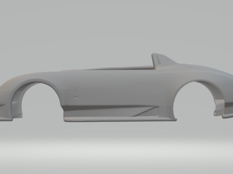 Porsche speedster 3D Baskı Modeli