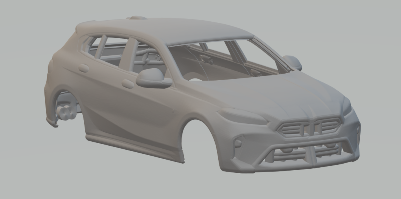 Series 1 m1 Model Cetak 3D .c4d .max .obj .3ds .fbx .stl .blend