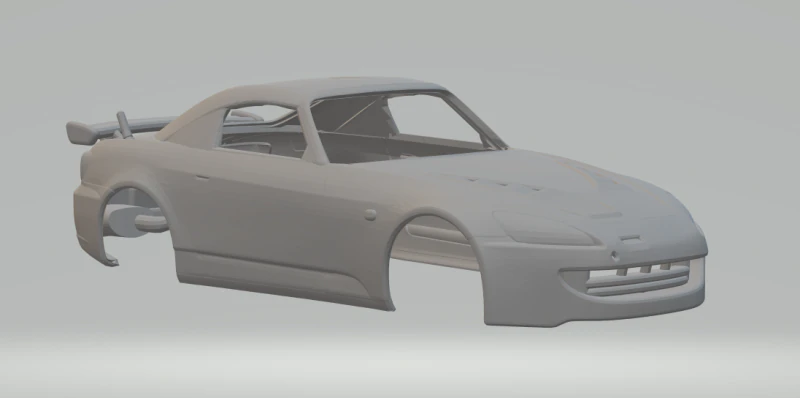 Honda s2000 nugen 3D Print Model .c4d .max .obj .3ds .fbx .stl .blend