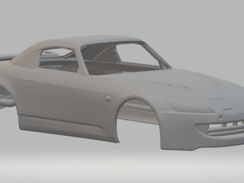 Honda s2000 nugen 3D Baskı Modeli
