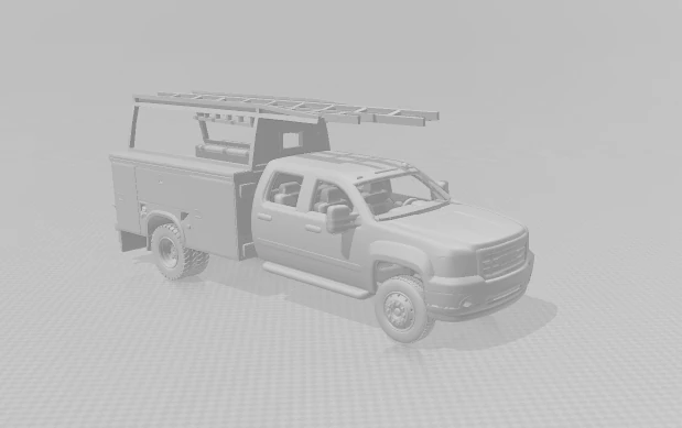 Gmc truck service 3D Print Model .c4d .max .obj .3ds .fbx .stl .blend
