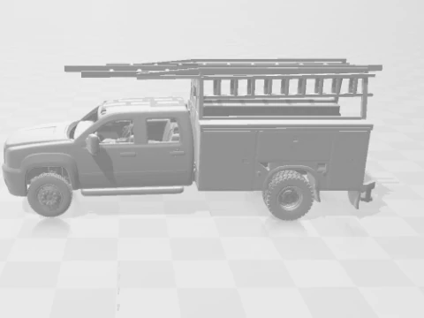 Gmc truck service 3D Print Model