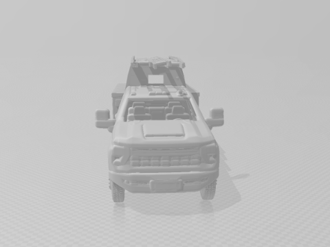 Chevrolet Silverado Modèles 3D en vedette