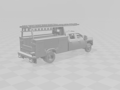 Chevrolet Silverado Modèles 3D en vedette