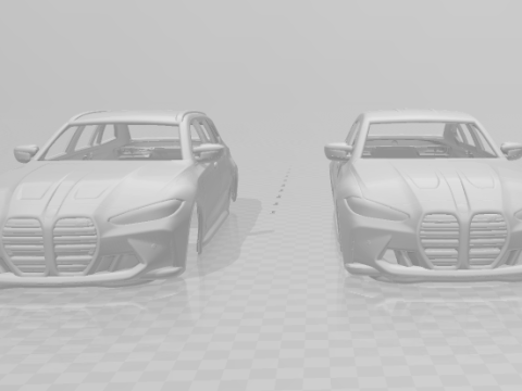 M3 pack sedan and wagon Modello di stampa 3D