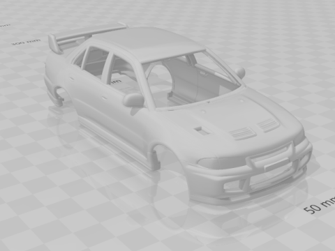 Mitsubishi lancer Modelo de Impressão 3D
