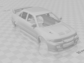 Mitsubishi lancer 3D Print Model