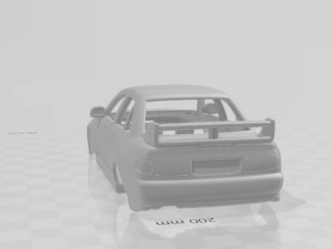 Mitsubishi lancer 3D Print Model