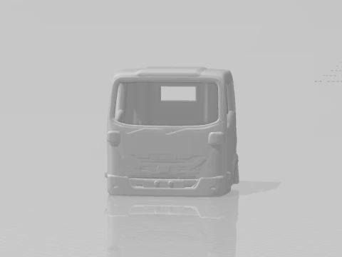 इसुजु योगिनी केबिन 3D प्रिंट मॉडल