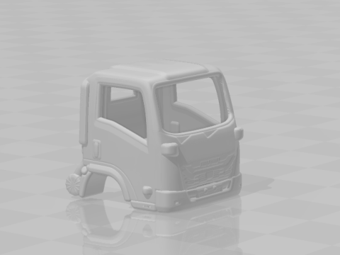 Isuzu elf cabin 3D-Druckmodell