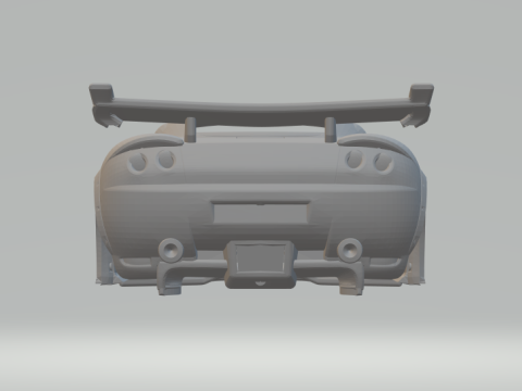 Ascari kz race car 3D प्रिंट मॉडल