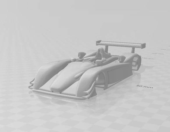 Audi r8 lmp 3D Print Model .c4d .max .obj .3ds .fbx .stl .blend