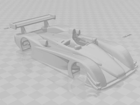 Audi r8 lmp 3D Print Model