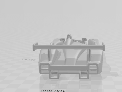 Audi r8 lmp 3D 打印模型