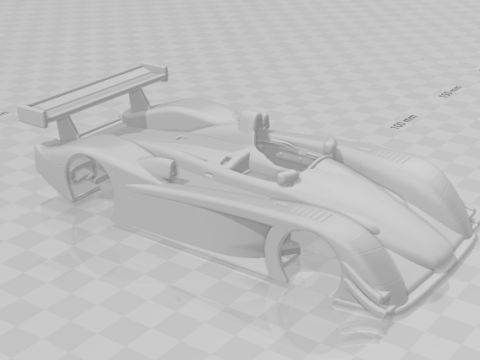 Audi r8 lmp 3D 打印模型
