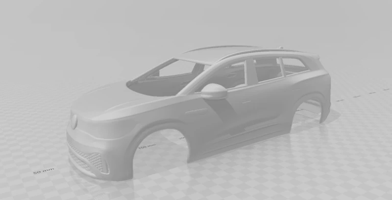 Volkswagen id6 3D Print Model .c4d .max .obj .3ds .fbx .stl .blend