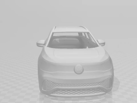 Volkswagen id6 3D Print Model