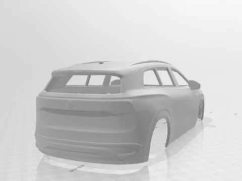 Volkswagen id6 3D Print Model