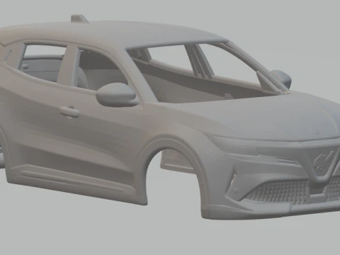 अल्फ़ा रोमियो जूनियर 3D प्रिंट मॉडल