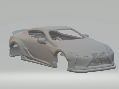 Lexus lc500 3D Baskı Modeli