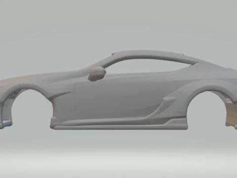 Lexus lc 500 3D Print Model