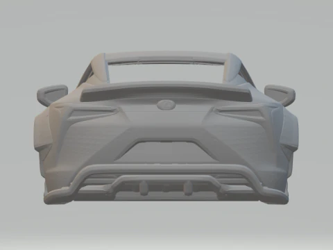Lexus lc 500 3D Print Model
