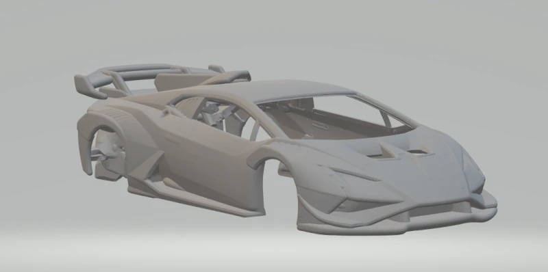 Huracan Super Trofeo Evo 3D Print Model .c4d .max .obj .3ds .fbx .stl .blend 