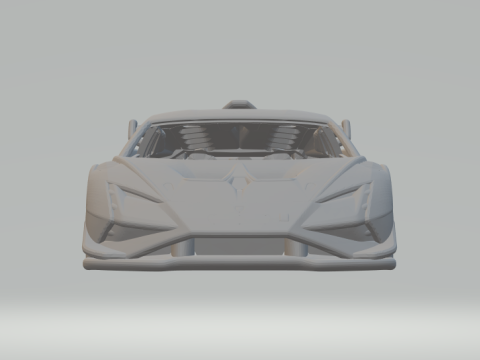 Huracan Super Trofeo Evo 3D Baskı Modeli