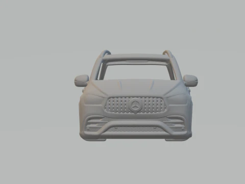Mercedes-Benz GLE 3D Print Model