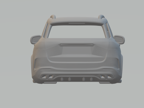 Mercedes-Benz GLE Modèles 3D en vedette