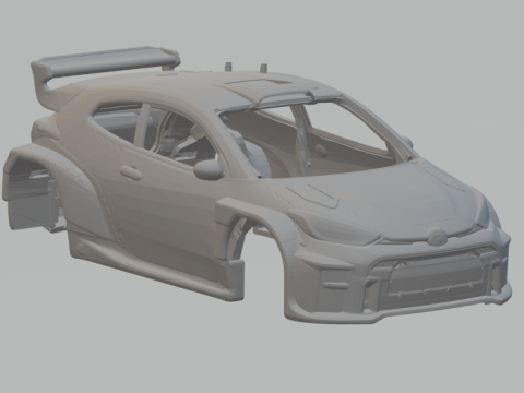 Toyota yaris rally 2 Modelo de Impressão 3D