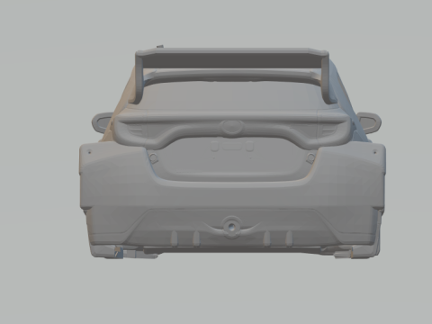 Toyota yaris rally 2 3D 打印模型