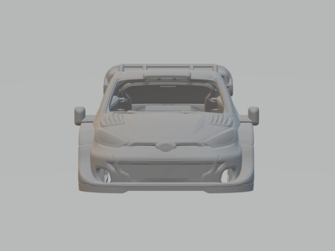 Toyota yaris rally Modelo de Impressão 3D