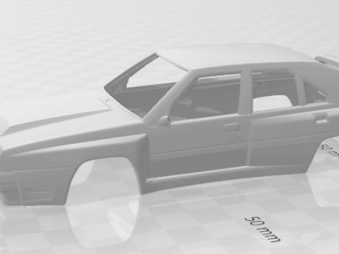 Citroen bx 3D Print Model