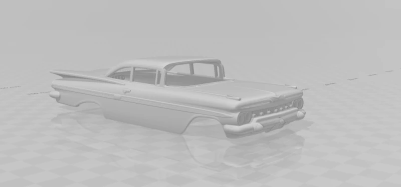 Chevrolet impala 3D Print Model .c4d .max .obj .3ds .fbx .stl .blend