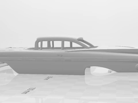 Chevrolet impala 3D Print Model