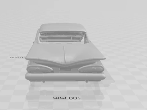 Chevrolet impala 3D Print Model