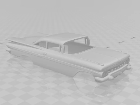Chevrolet impala 3D Print Model