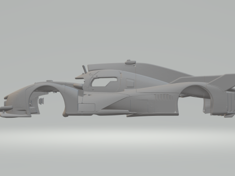Peugeot 9x8 3D Baskı Modeli