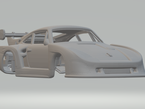 Porsche 911 bisimoto 3D Print Model