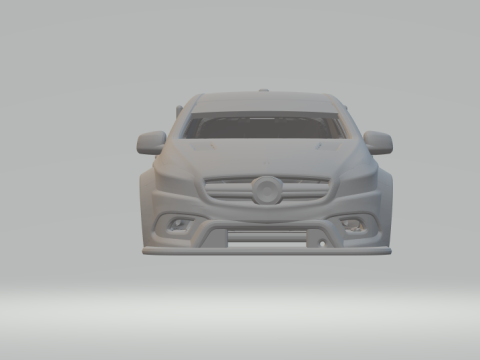 Mercedes benz amg class a race Modello di stampa 3D