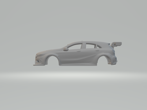 Mercedes benz amg class a race Modello di stampa 3D