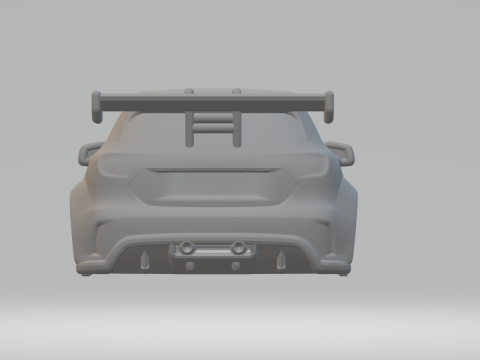 Mercedes benz amg class a race Modello di stampa 3D