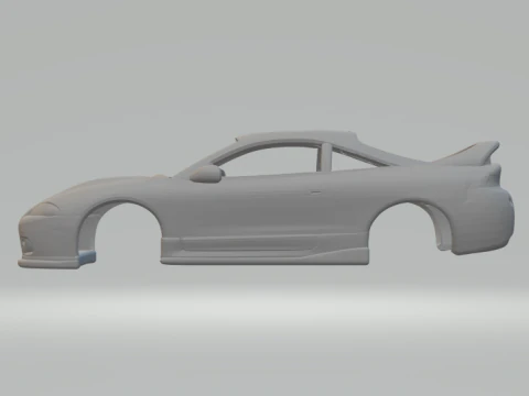 Mitsubishi Eclipse 3D Print Model