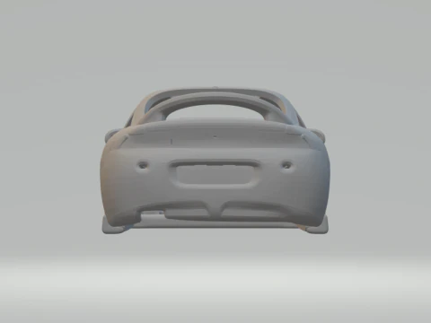 Mitsubishi Eclipse 3D Print Model