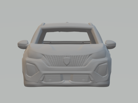 Peugeot 2008 3D Принт Модель