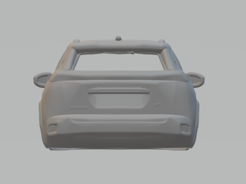 Peugeot 2008 3D Принт Модель