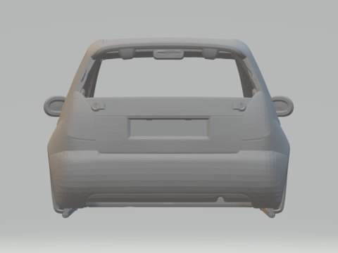 Citroen c2 rally 3D Baskı Modeli