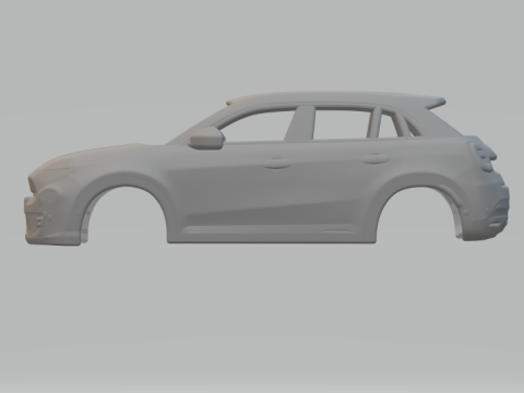Fiat 600 3D-printmodel